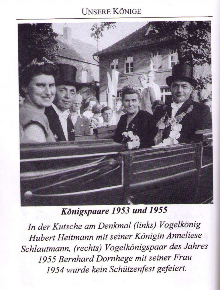 Königspaare 1953 & 1955