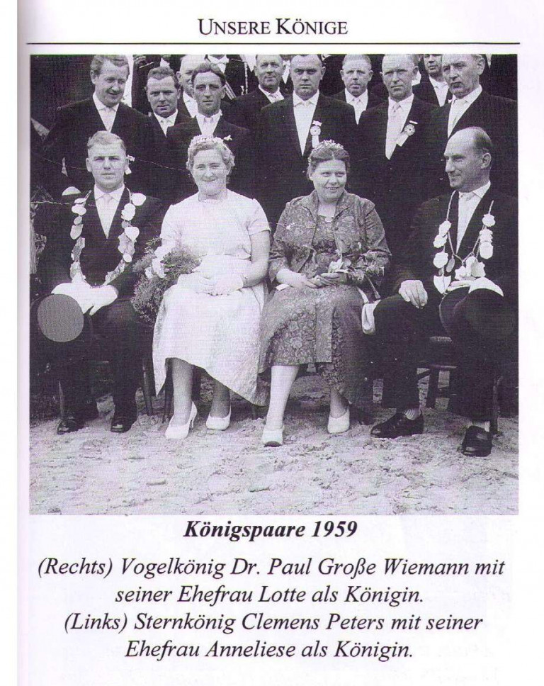 Königspaare 1959