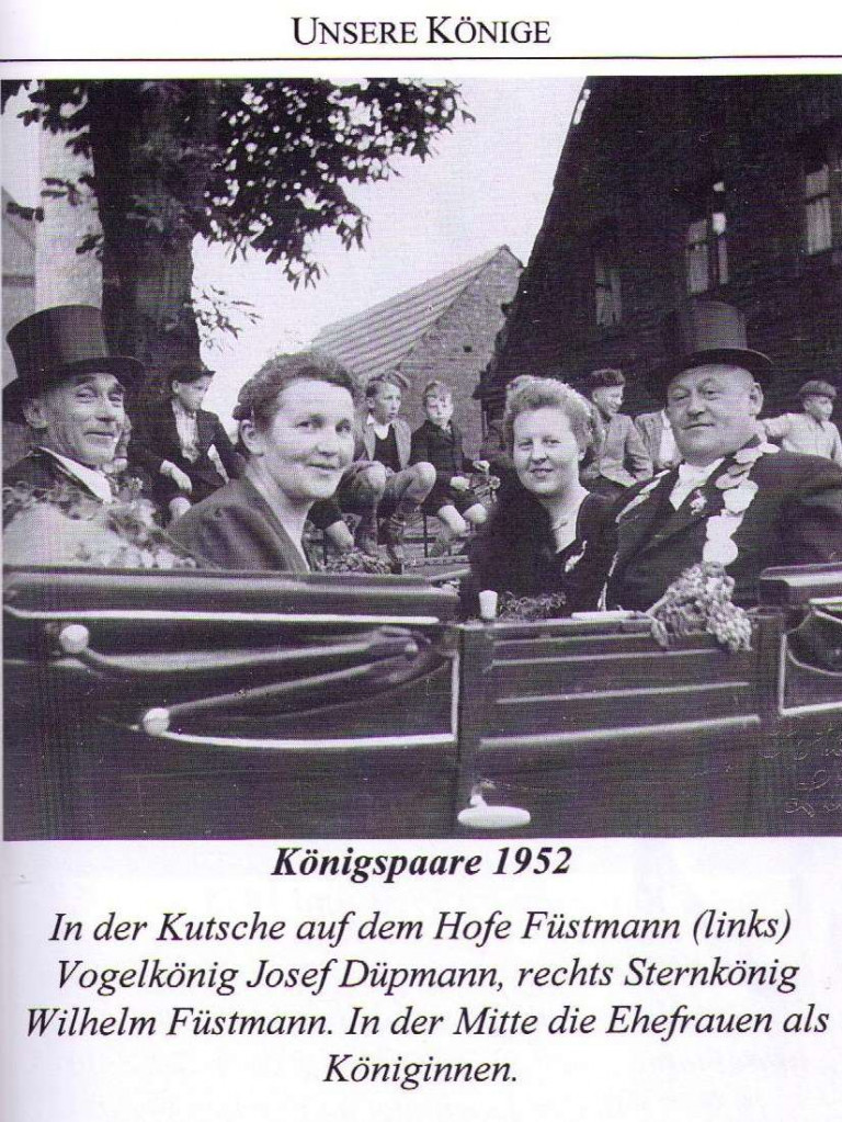 Königspaare 1952